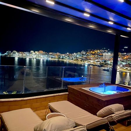 Апартаменты Seaview Golden Penthouse Саранда Экстерьер фото